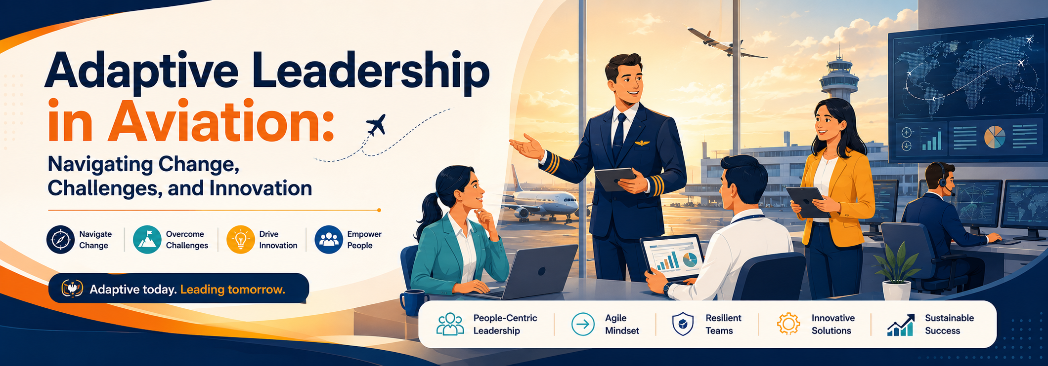 Adaptive Leadership in Aviation: Navigating Change, Challenges, and Innovation