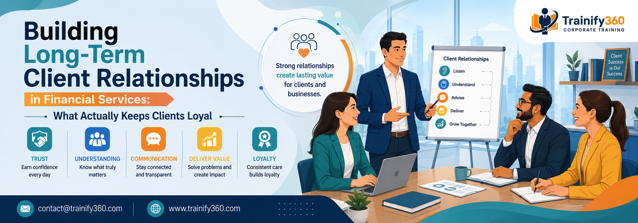 Building Long-Term Client Relationships in Financial Services