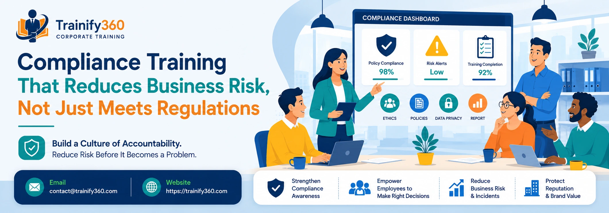 Compliance Training That Reduces Business Risk, Not Just Meets Regulations