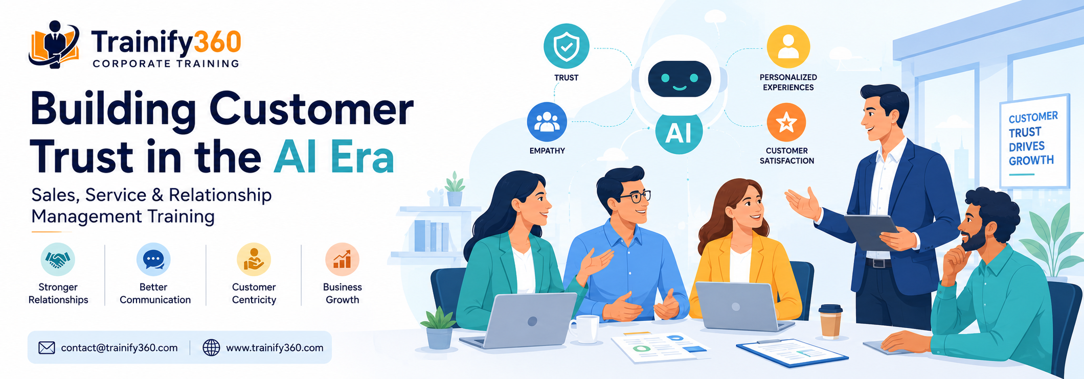 Building Customer Trust in the AI Era: Sales, Service & Relationship Management Training