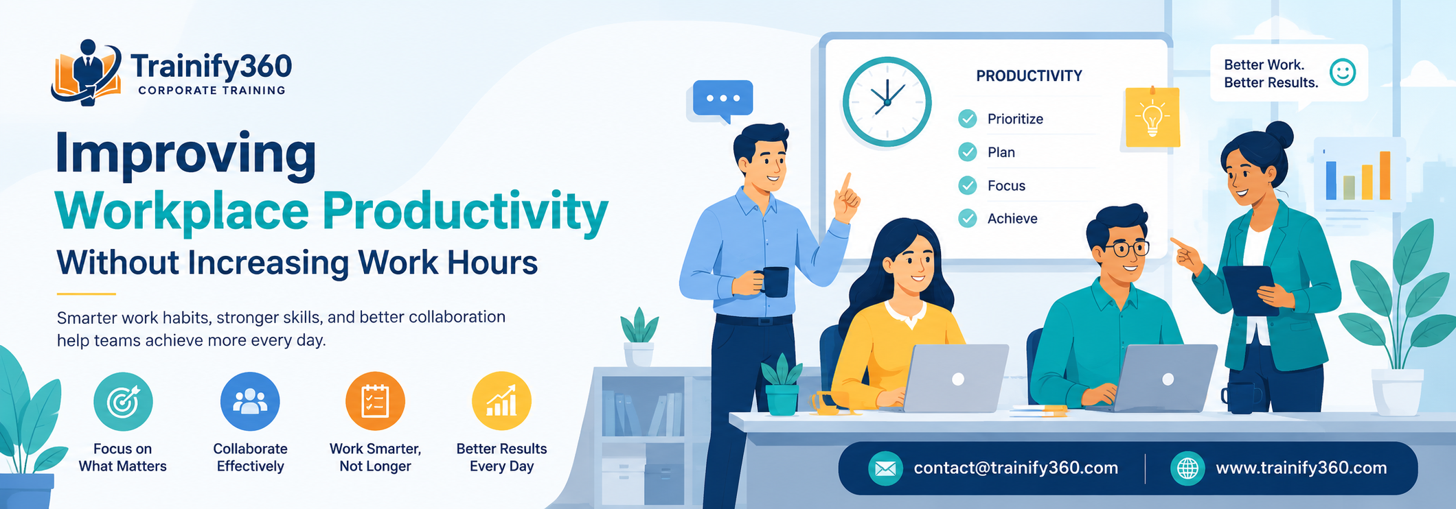 Improving Workplace Productivity Without Increasing Work Hours