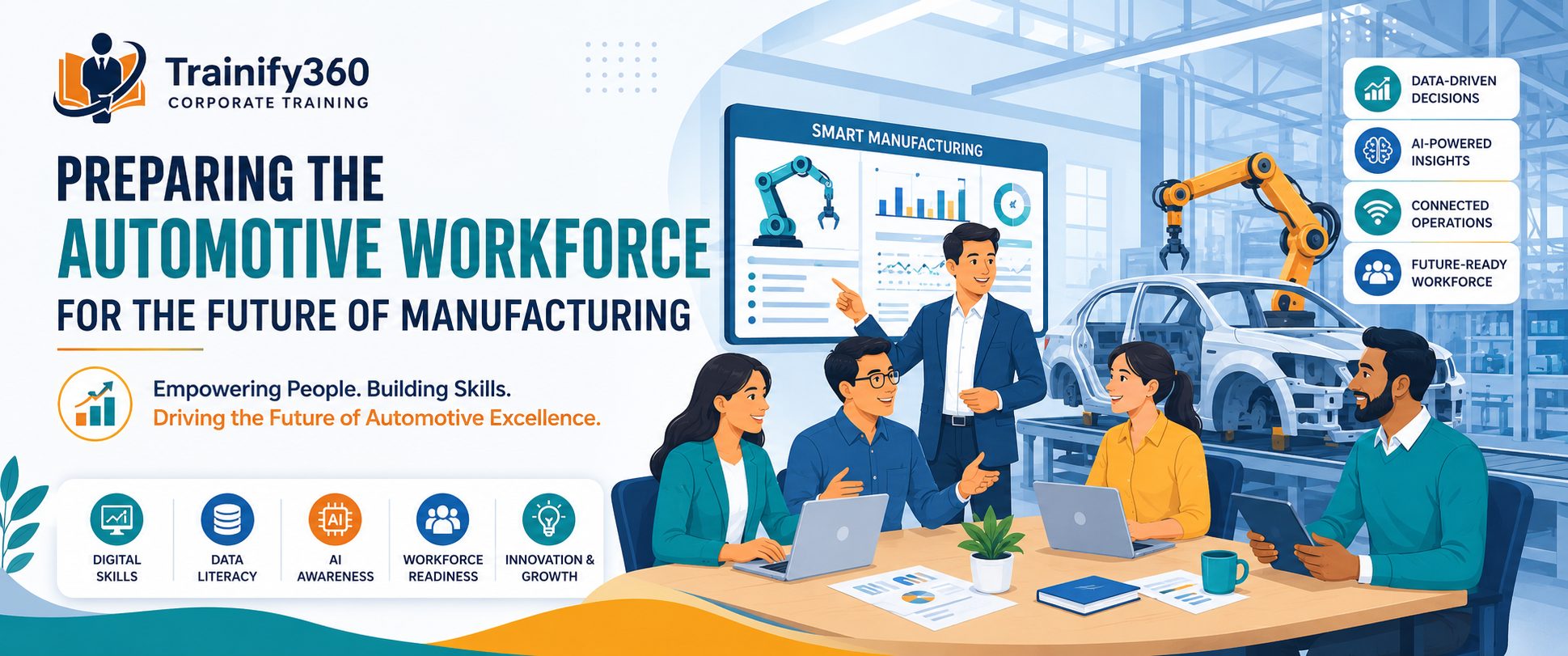 Digital, Data & AI Skills: Preparing the Automotive Workforce for the Future of Manufacturing