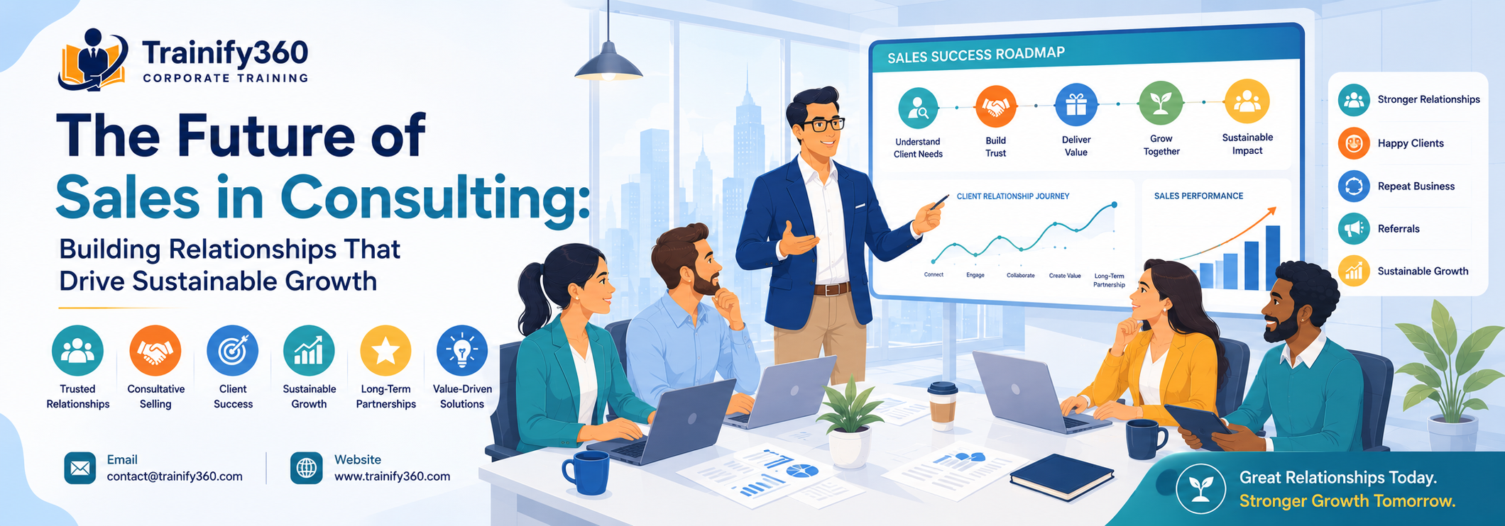 The Future of Sales in Consulting: Building Relationships That Drive Sustainable Growth