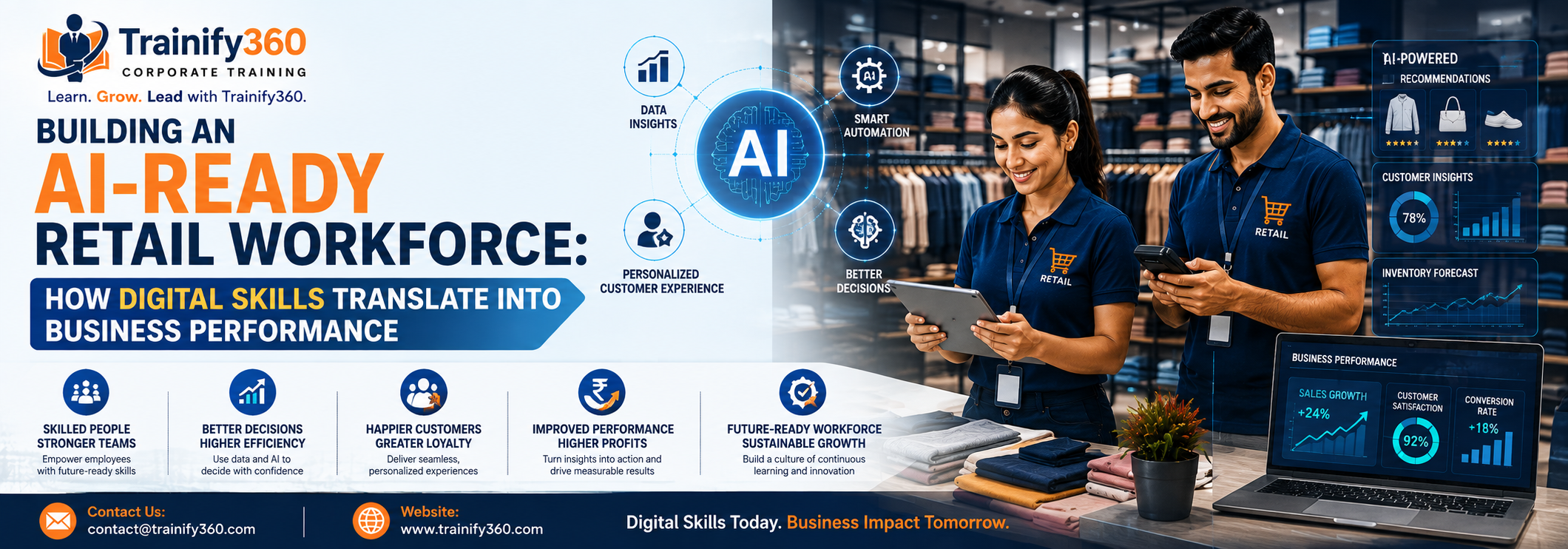 Building an AI-Ready Retail Workforce: How Digital Skills Translate into Business Performance