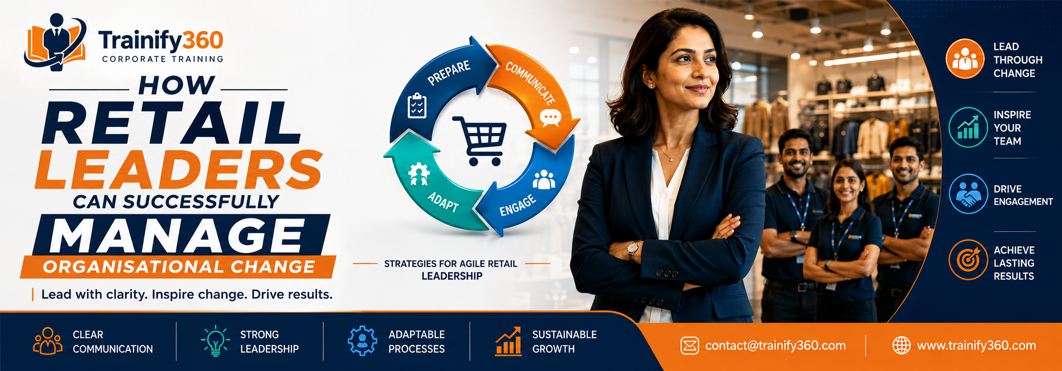 How Retail Leaders Can Successfully Manage Organisational Change
