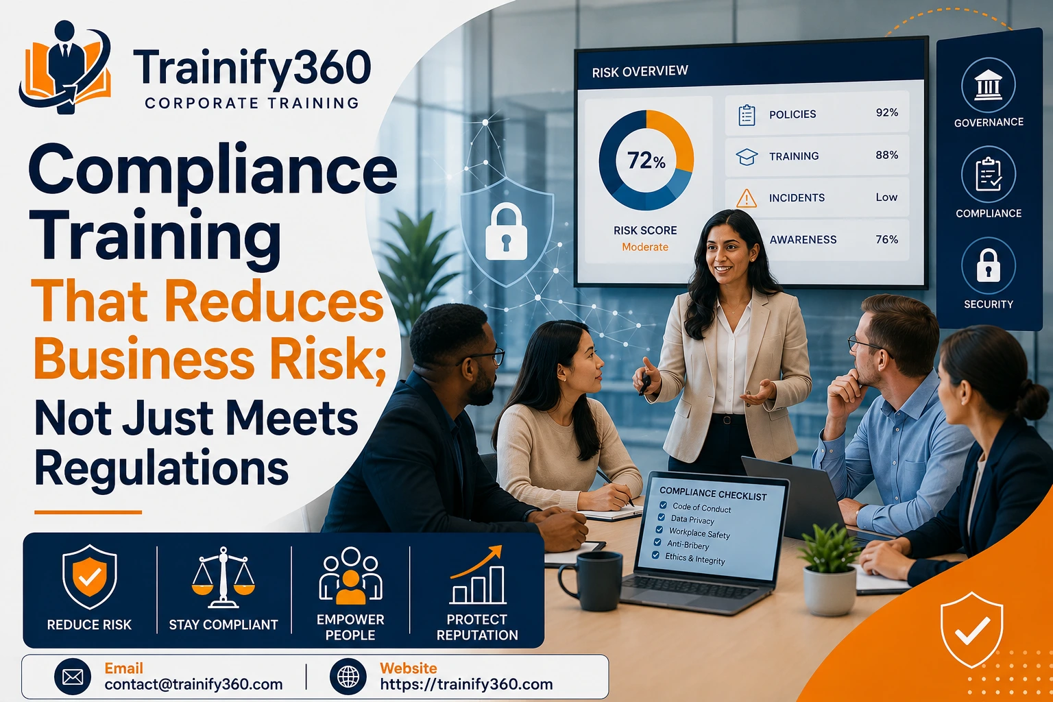 Compliance Training That Reduces Business Risk, Not Just Meets Regulations