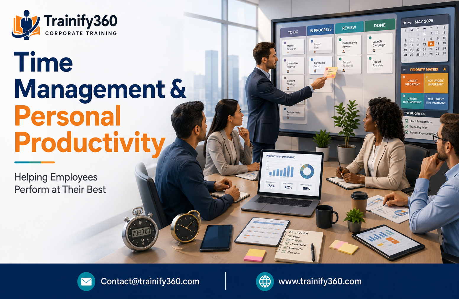 Time Management and Personal Productivity: Helping Employees Perform at Their Best