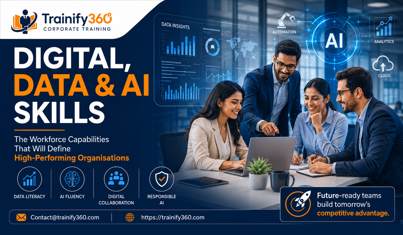Digital, Data & AI Skills: The Workforce Capabilities That Will Define High-Performing Organizations