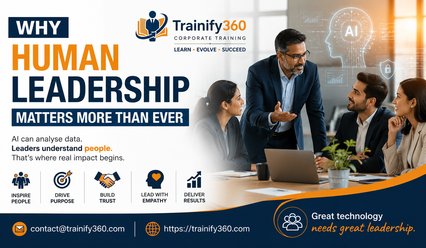 Why Human Leadership Matters More Than Ever