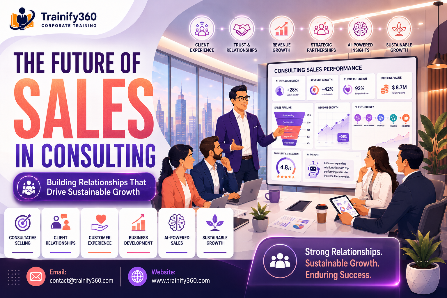 The Future of Sales in Consulting: Building Relationships That Drive Sustainable Growth