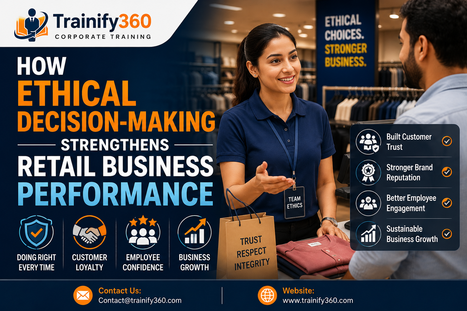 How Ethical Decision-Making Strengthens Retail Business Performance