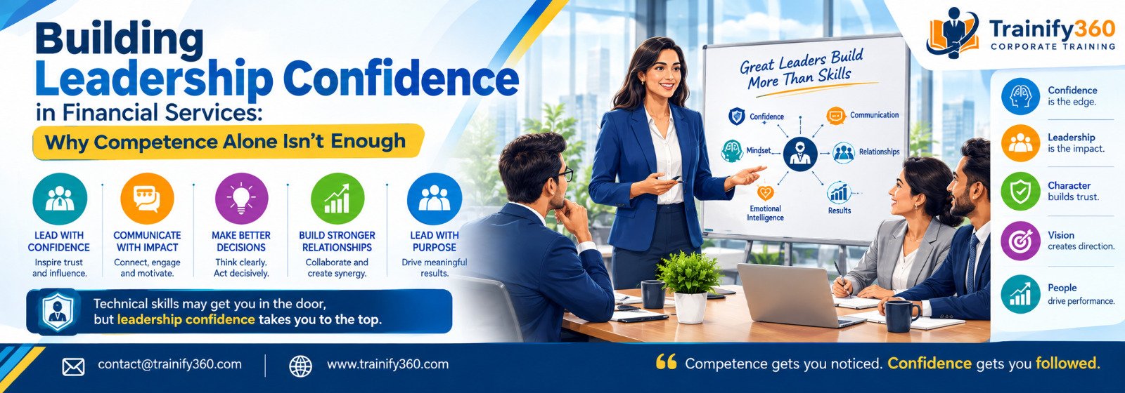 Building Leadership Confidence in Financial Services: Why Competence Alone Isn't Enough