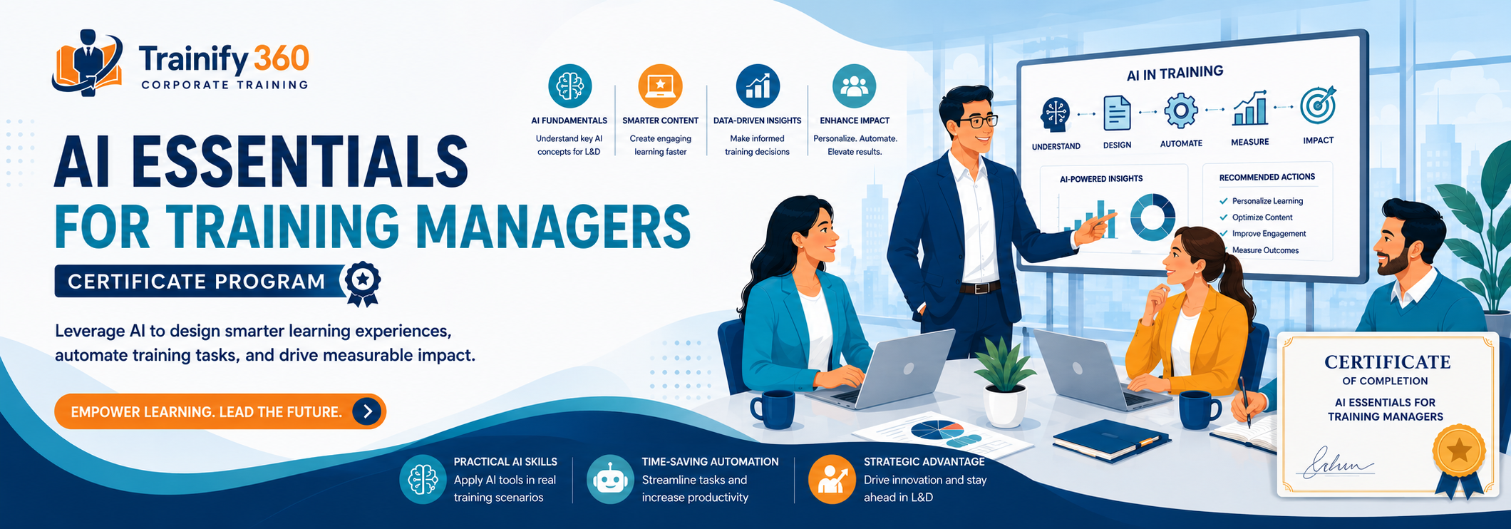 AI Essentials for Training Managers Certificate