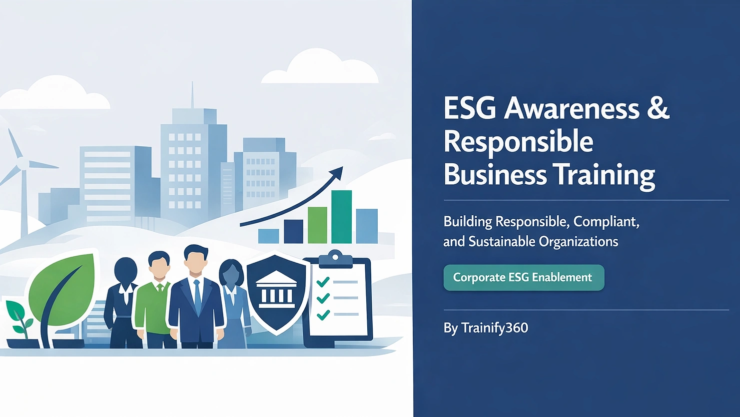 ESG Awareness & Responsible Business Training for Employees