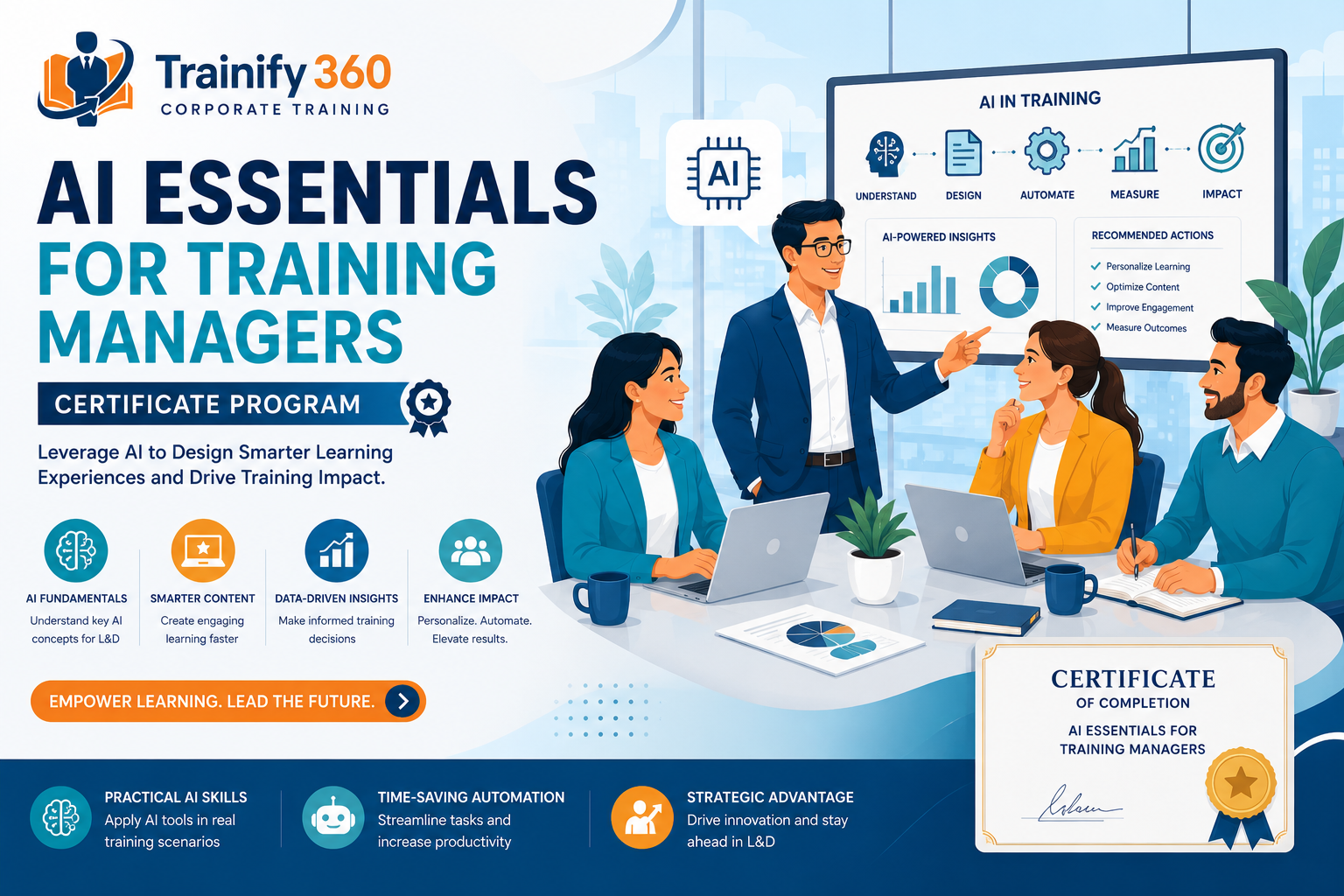 AI Essentials for Training Managers Certificate